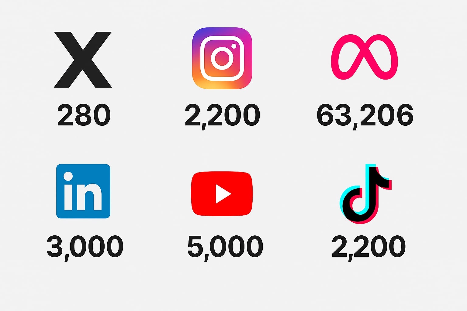 The Ultimate Social Media Character Count Guide (2025 Cheat Sheet)